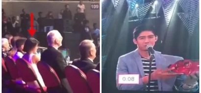 Robi Domingo melts hearts during Bb. Pilipinas pageant as he expressed his love for judge Gretchen Ho in front of the crowd