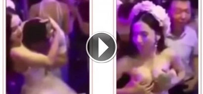 This Chinese bride wanted the luxury honeymoon trip so badly, that she sold the right to touch her boobs!