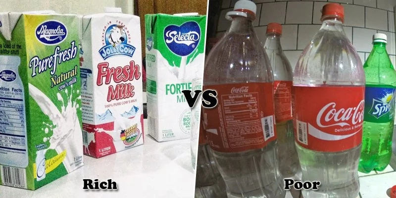 Rich vs Poor: Filipinos' battle out their refrigerators Rich vs Poor: Filipinos' battle out their refrigerators