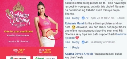 Sabotahe ba? Netizens criticize fail photo edit of a Binibining Pilipinas candidate