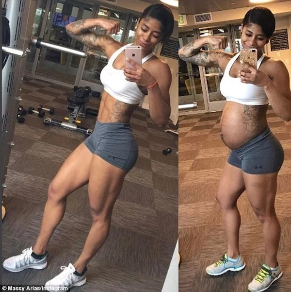 Woman, 28, reveals impressive six pack just 9 DAYS after giving birth (photos)