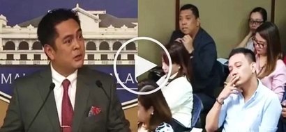 Watch Andanar get upset with reporter and accuse him of being biased toward Duterte!