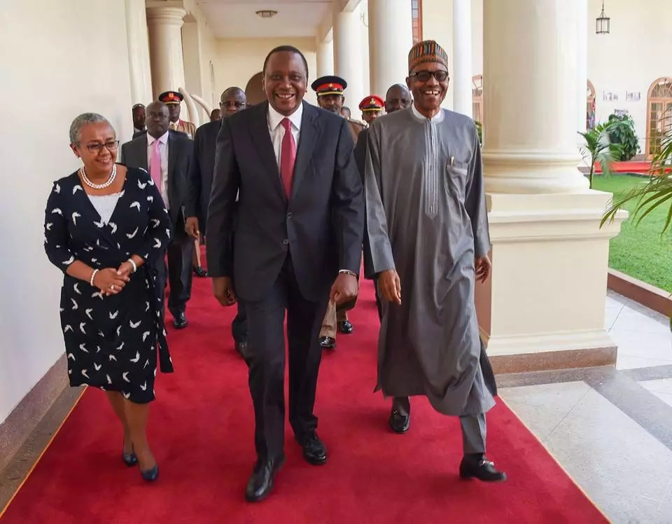 Image result for buhari in nairobi kenyan