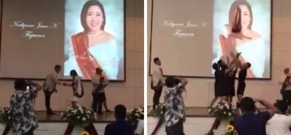 Ang huling lipad! Graduating cheerleader performs breathtaking stunt upon receiving her diploma on stage