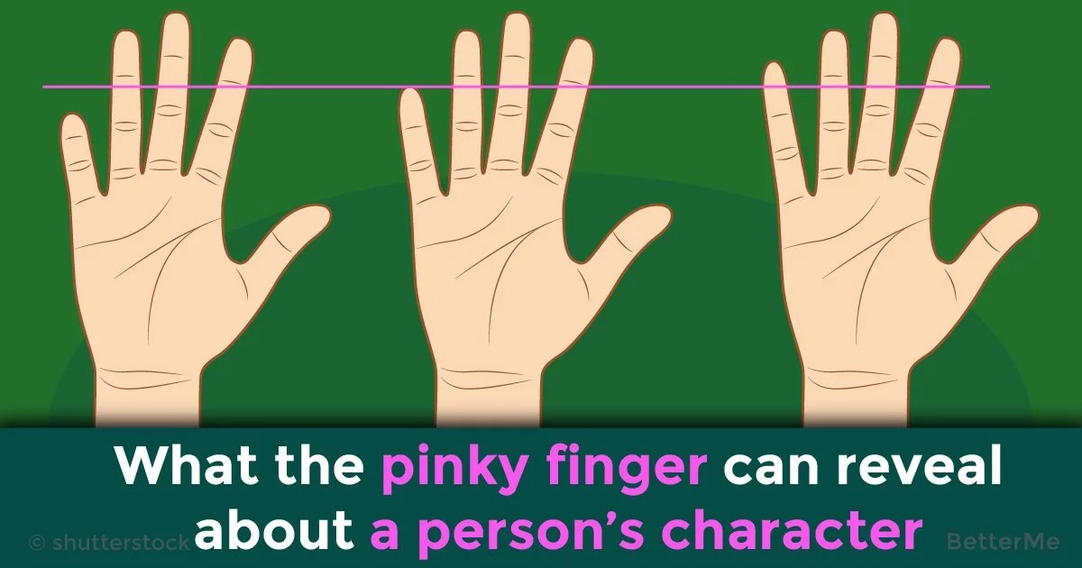What the pinky finger can reveal about a person’s character