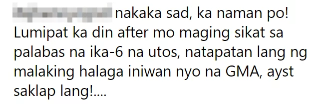 Wala raw utang na loob? Ryza Cenon gets bashed for transferring to Kapamilya network Wala raw utang na loob? Ryza Cenon gets bashed for transferring to Kapamilya network