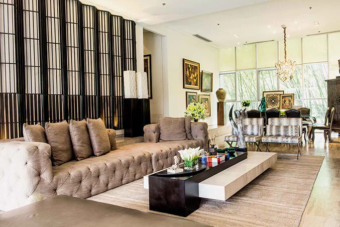 Home away from home: Korina Sanchez-Roxas’s eclectic Asian condo unit in Taguig, her personal “storage” space Home away from home: Korina Sanchez-Roxas’s eclectic Asian condo unit in Taguig, her personal “storage” space