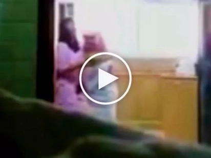 Huli ang manyakis! Arab pervert caught on CCTV molesting helpless Pinay domestic helper