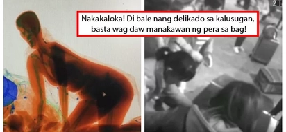Ang OA ni ate! Woman in China went with her bag inside X-ray machine because she feared people will steal her money