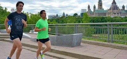 LOOK: APEC hotties Nieto and Trudeau caught jogging together