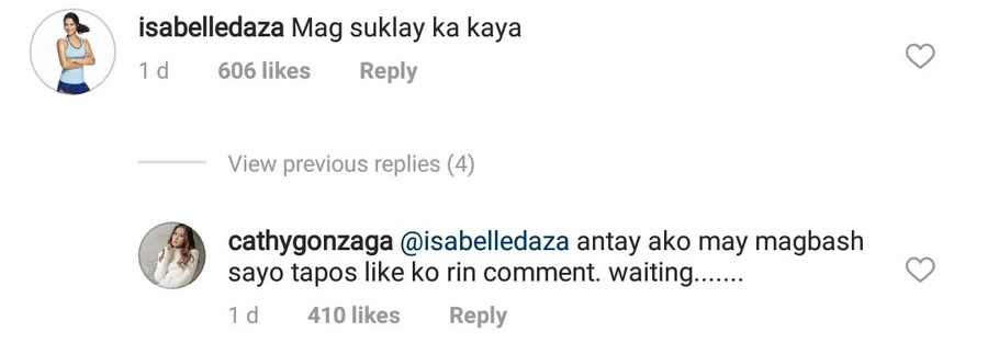 Isabelle Daza’s comment on Alex Gonzaga’s hair in photo goes viral Isabelle Daza’s comment on Alex Gonzaga’s hair in photo goes viral