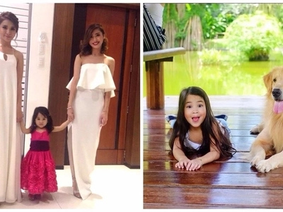 Sweet tita din! Kathryn Bernardo shares adorable photos of her niece with their dog: 'I'll forever treasure these photos..'