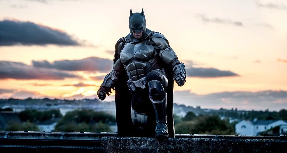 The closest thing we have to a real Batman costume The closest thing we have to a real Batman costume
