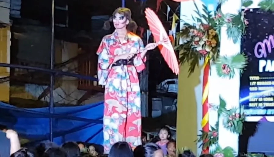 Hilarious Miss Gay Pangkalawakan contestant entertained crowd with epic performance Hilarious Miss Gay Pangkalawakan contestant entertained crowd with epic performance