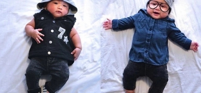 Nakakagigil! Uber cute Pinoy baby has the OOTDs you're looking for a potential boyfie
