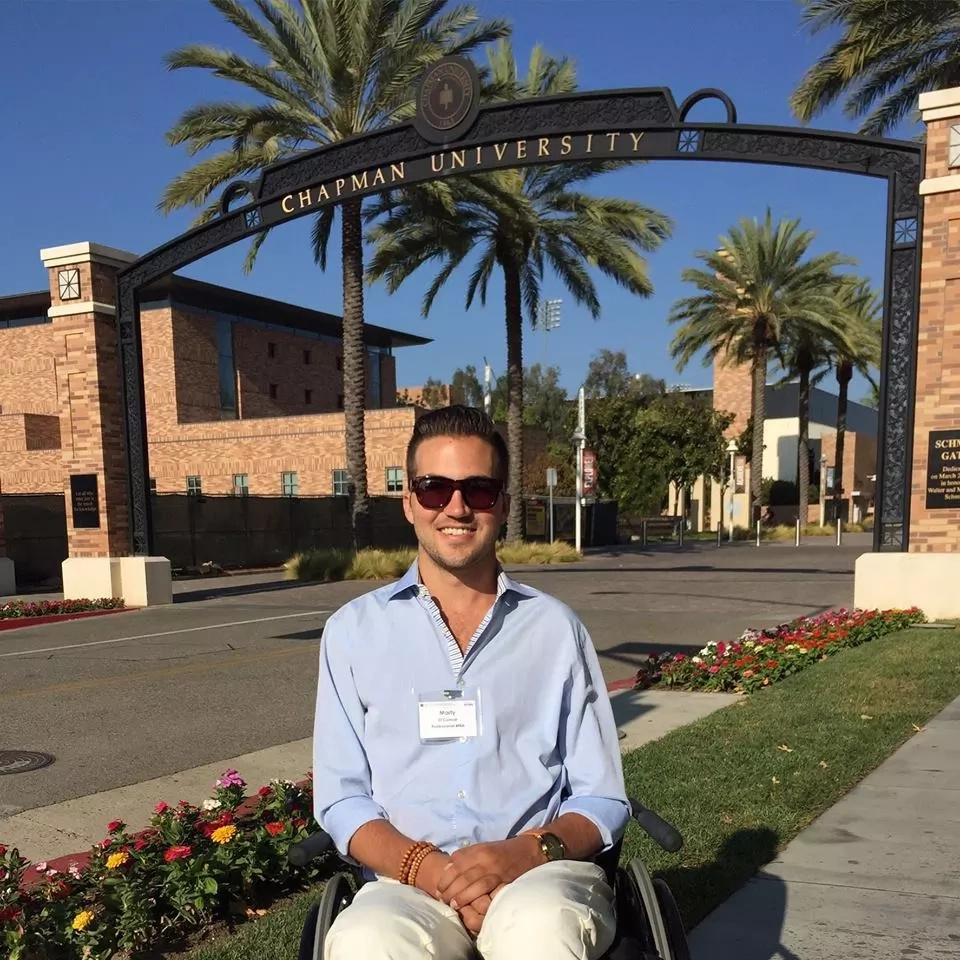 MBA for mom who attended every class with quadriplegic son