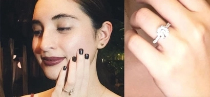 Drool over Coleen Garcia's sparkling diamond ring