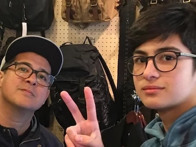 Like father, like son! Meet Aga’s handsome son, Andres!