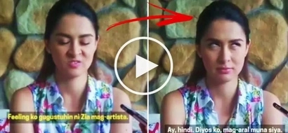 Mataray ang nanay! Watch Marian Rivera's fierce reaction to interviewer's question about baby Zia becoming an actress in the future