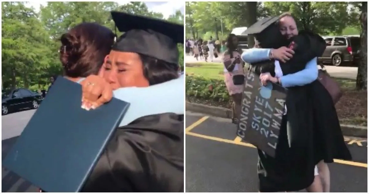 This video tribute of graduating woman to her mother will touch your heart This video tribute of graduating woman to her mother will touch your heart