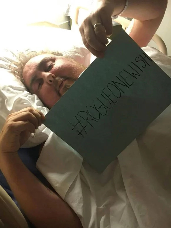 Dying cancer patient got to see Star Wars: Rogue One Dying cancer patient got to see Star Wars: Rogue One