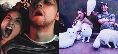 Cute pa din kahit wacky! Coleen and Billy display their goofy sides during vacation