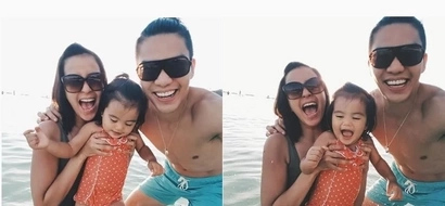 Bianca Gonzalez Became a Third Wheel to Baby Lucia and JC Intal's Short Vacation in Boracay, PH
