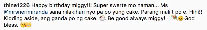Chito Miranda and Neri Naig's giant cake for Baby Miguel goes viral Chito Miranda and Neri Naig's giant cake for Baby Miguel goes viral
