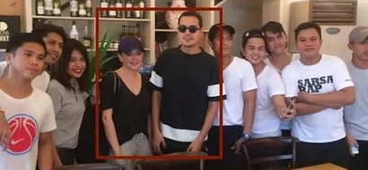 Nagkabalikan na ba? John Lloyd Cruz and Angelica Panganiban spotted together in Makati resto