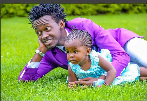 Image result for bahati and his daughter