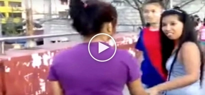 Mga dalagitang palaban: Wild Filipina teens engage in violent brawl on overpass in Manila