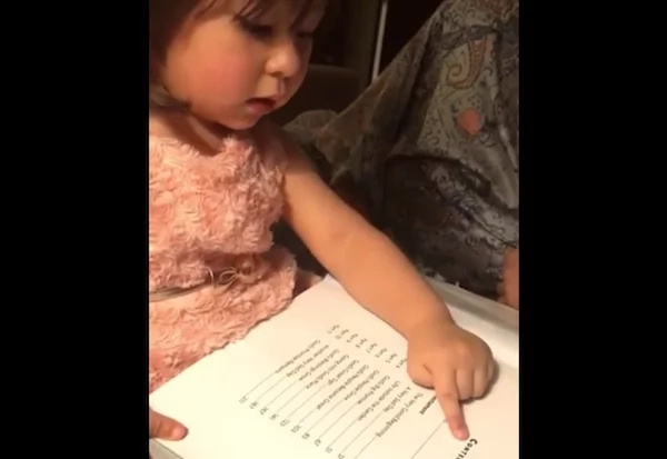 Scarlet Snow Belo entertains everyone with her funny spelling Scarlet Snow Belo entertains everyone with her funny spelling