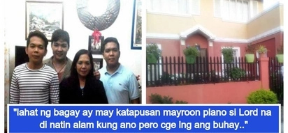 Dream house of a former OFW finally came true, staying for good after 23 years of being away with her children