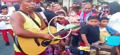Blind musician in Olongapo City wows netizens with his Meteor Garden theme song performance