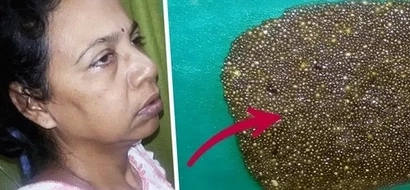 Her Stomach Ached And When He saw What Was In Her Stomach, He was Not Surprised!