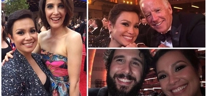 Selfies with the stars! Top 5 #selfie photos that Lea Salonga took during the 2017 Tony awards.