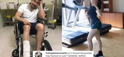 Jessy Mendiola gets bashed for being in Korea instead of taking care of Luis Manzano while he is sick. The actress gives a classy reply to her basher!