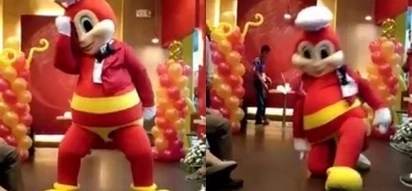 Jollibee shows off some serious sultry moves with his dance cover of 'Versace on the Floor'