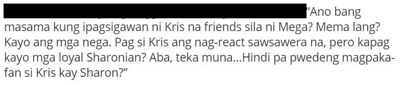 Sharonians react to Kris Aquino's message to Ate Shawie Sharonians react to Kris Aquino's message to Ate Shawie
