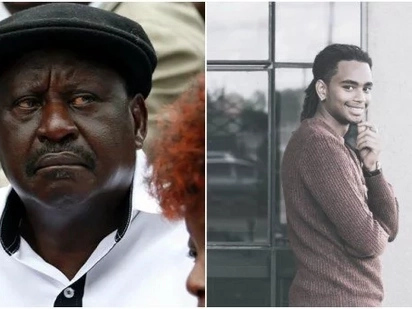 Mwai Kibaki's grandson Sean Andrew joins thousands of Kenyans in pushing the United Nation to stop Raila from 'Plunging Kenya into Violence'
