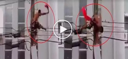 Kawawa naman! Electric post kills protesting man after electrocution incident