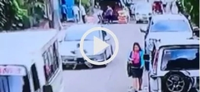 Watch this graphic video of 5 yr. old boy who got ran over by a car