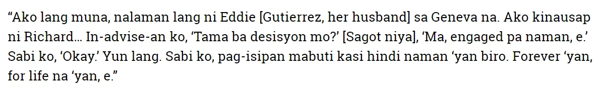 “SIYEMPRE, I WAS SHOCKED!” Find out What Annabelle Rama Said to Her Son Richard Before He Proposed to Sarah Labhati! “SIYEMPRE, I WAS SHOCKED!” Find out What Annabelle Rama Said to Her Son Richard Before He Proposed to Sarah Labhati!
