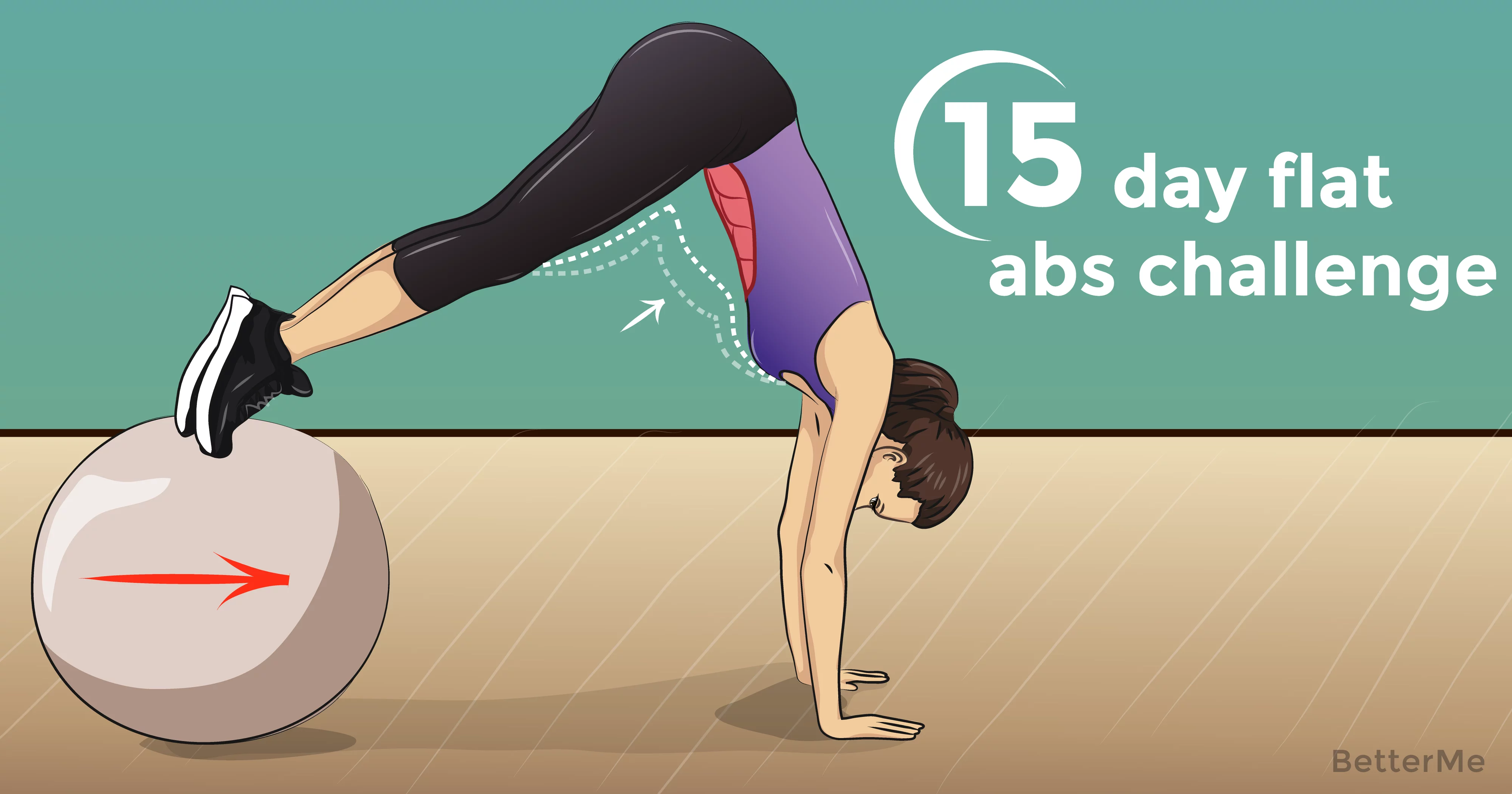 60 30 Minute 15 day ab workout challenge for Girls