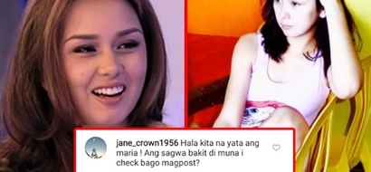 Gusto mo salamin? Beauty Gonzalez tells basher to take a closer look at her photo before making accusations