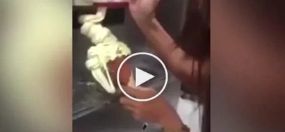 Pinay trying to take 'unli ice-cream' video became viral
