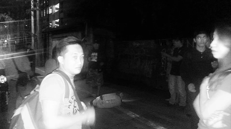 Body of an alleged snatcher found in EDSA Body of an alleged snatcher found in EDSA