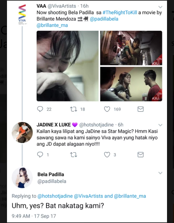 Bela Padilla decides to delete her Twitter posts Bela Padilla decides to delete her Twitter posts