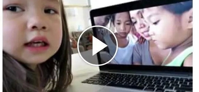 Netizens cry after watching this sweet video of 3-year-old Julianna; bless her!