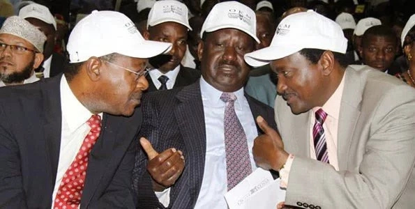 Raila Odinga Leads Cord In Victory Of IEBC Trial Against Moses Wetangula